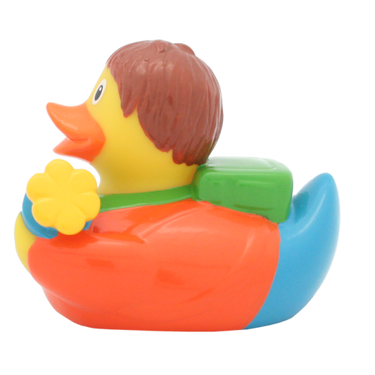 School Boy Rubber Duck