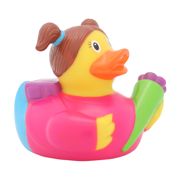School Girl Rubber Duck