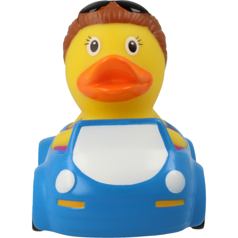 Female Car Driver Rubber Duck