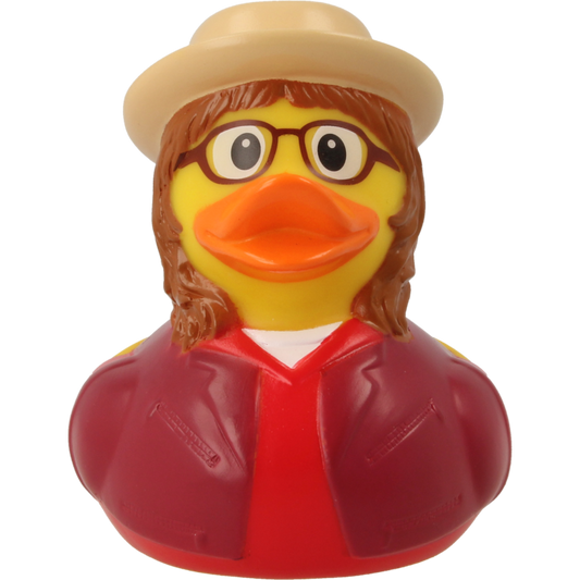 Hipster Female Rubber Duck
