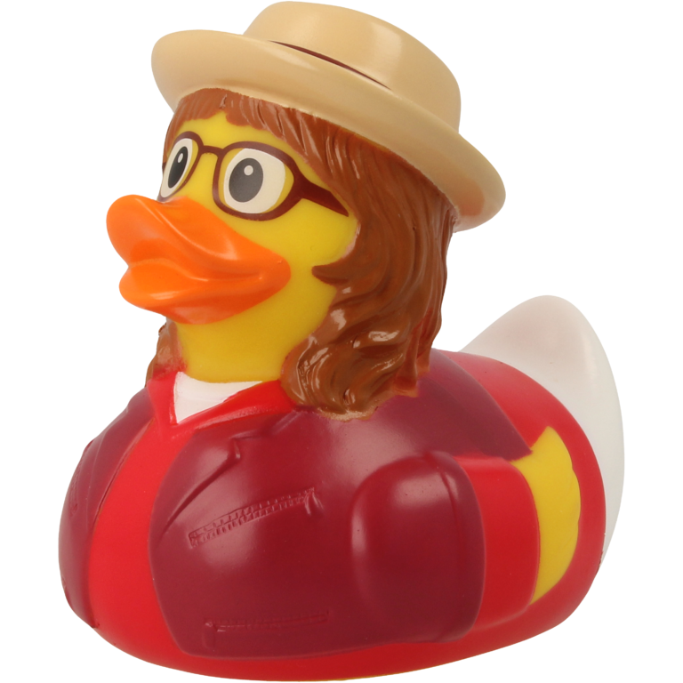 Hipster Female Rubber Duck