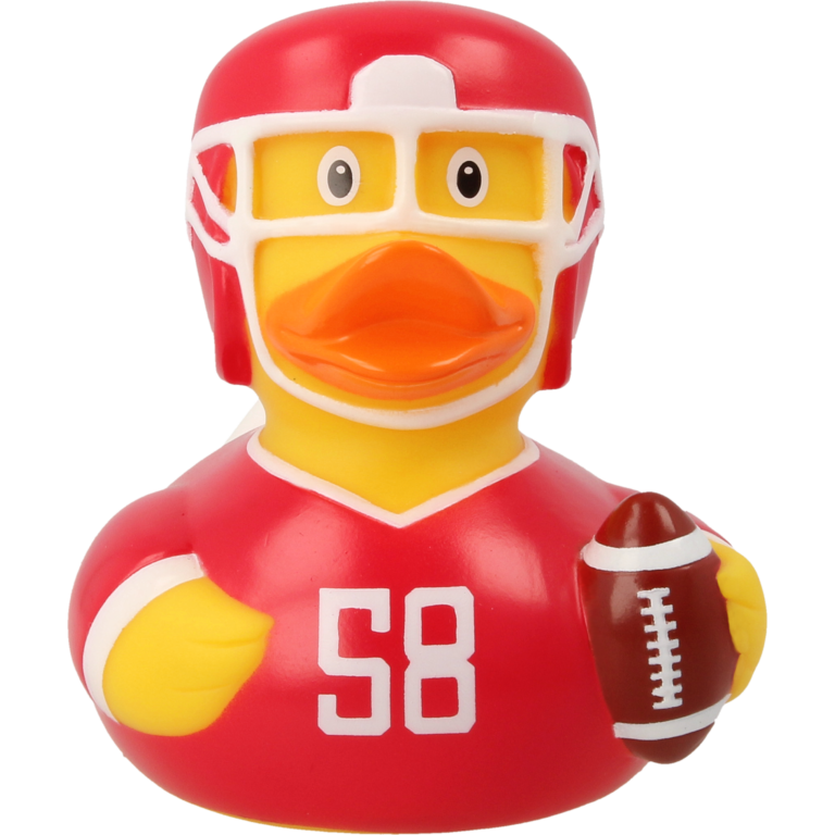 American Football Rubber Duck