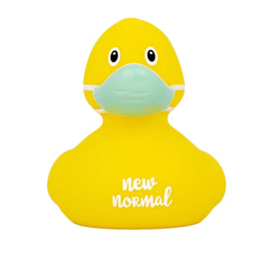 Corona Yellow 'New Normal' Rubber Duck