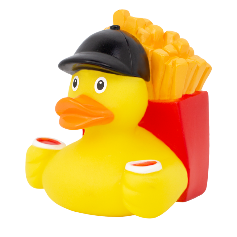 French Fries Rubber Duck