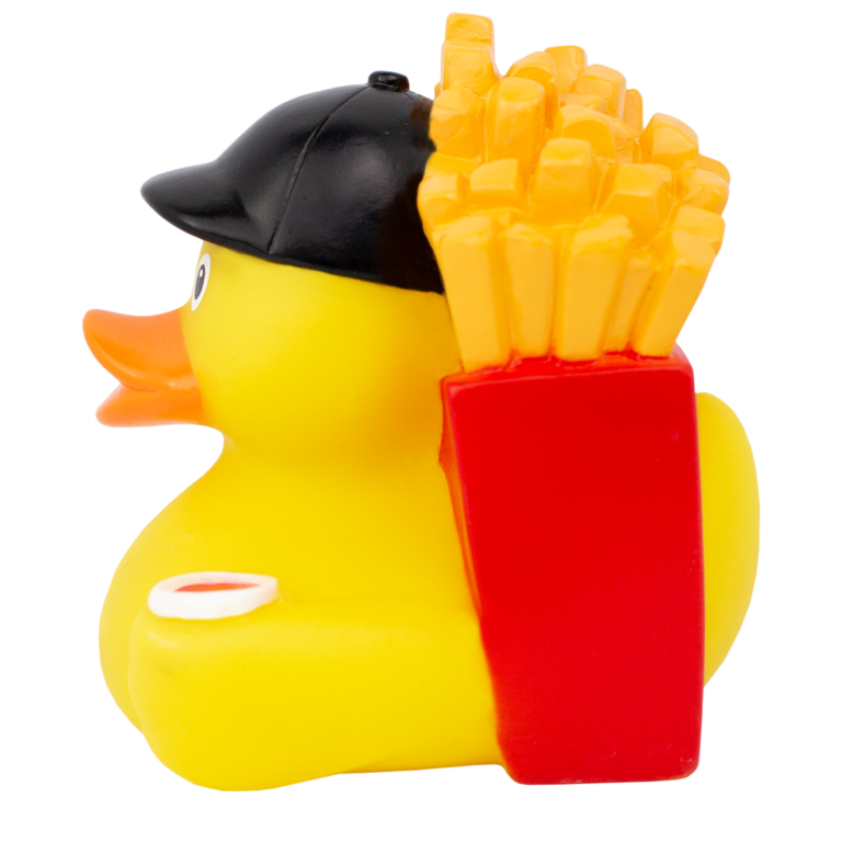 French Fries Rubber Duck