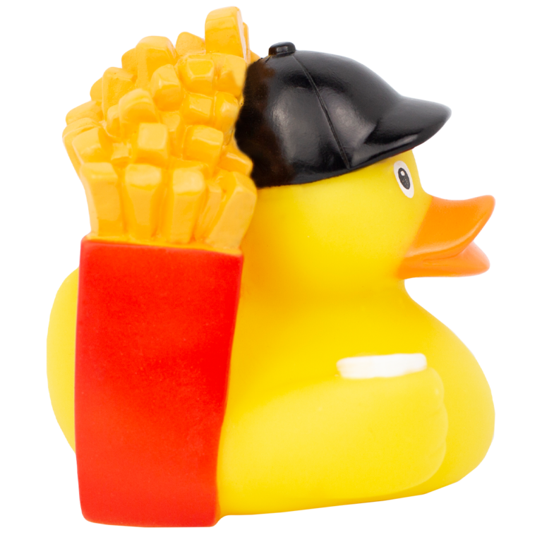 French Fries Rubber Duck