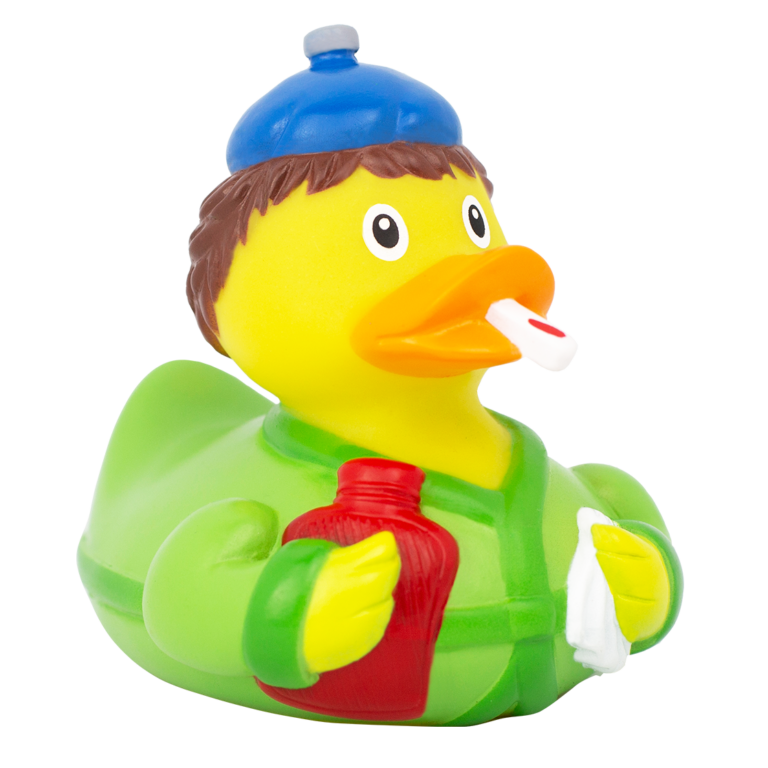 Unwell Sick Rubber Duck - Lilalu