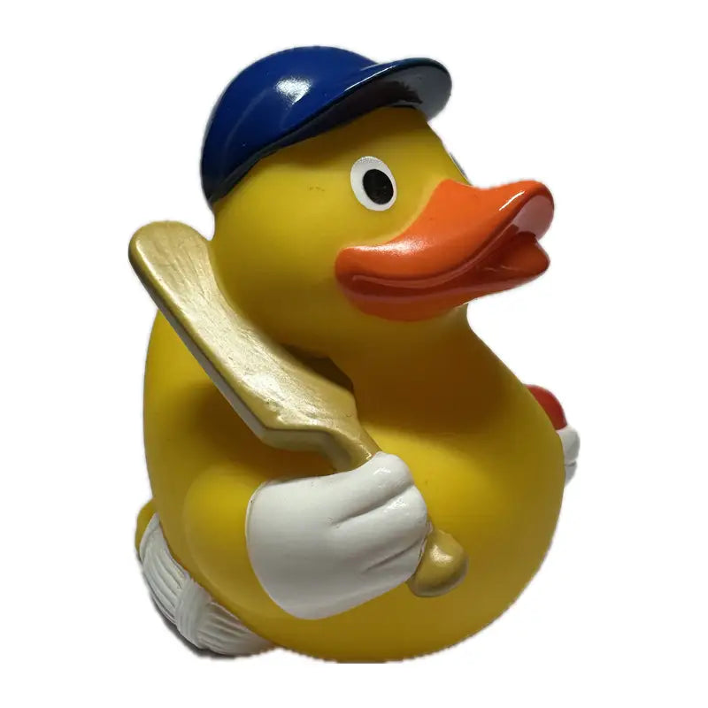 Cricket Player Rubber Duck