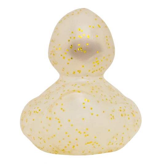 Gold Glitter Rubber Duck