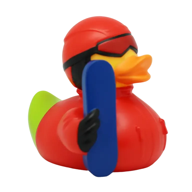 Snowboarder Rubber Duck