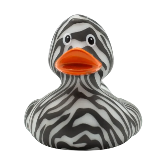 Zebra Rubber Duck