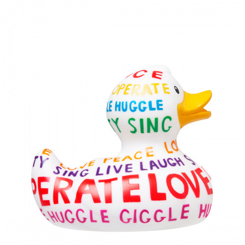 Luxury Positive Poem Rubber Duck by Bud Duck