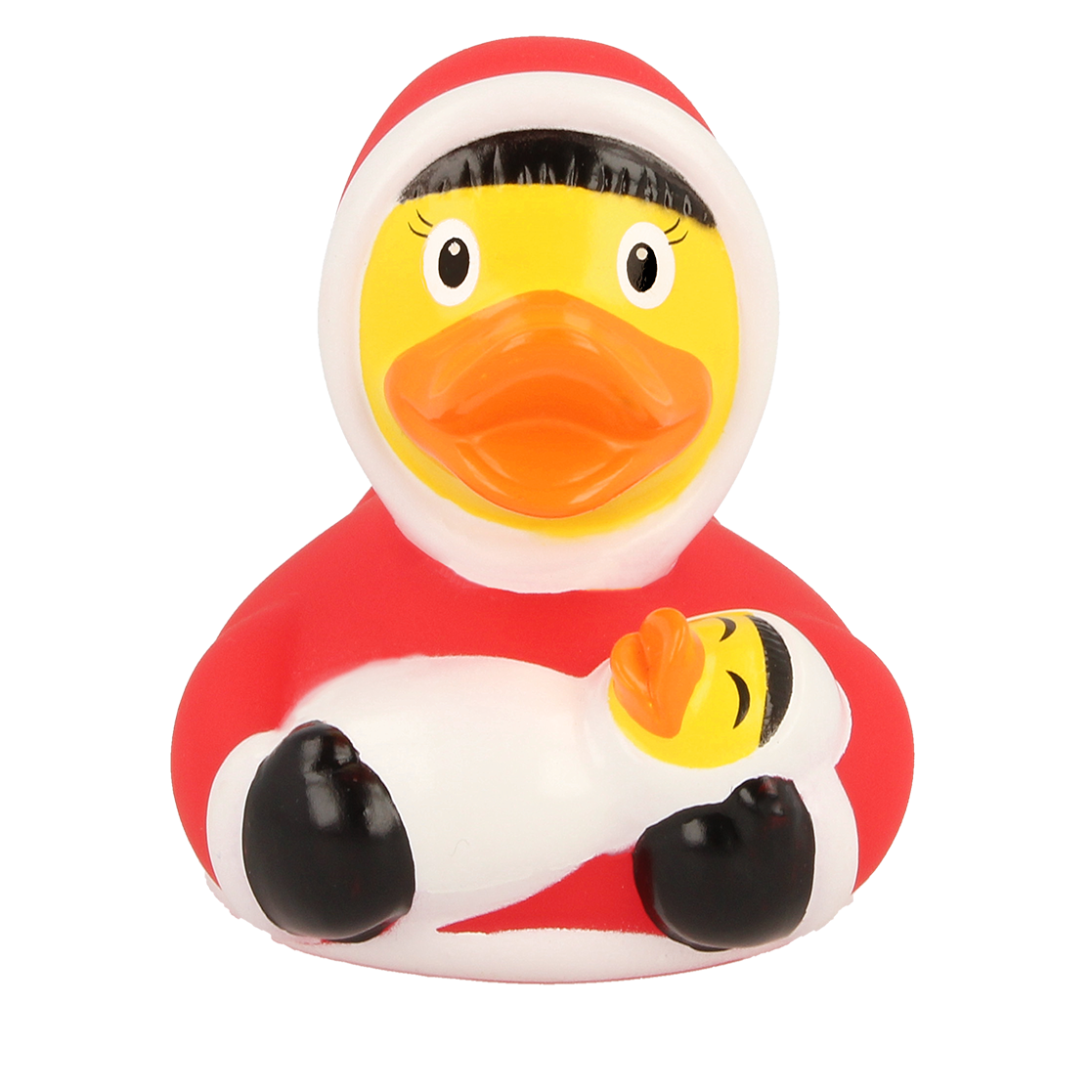 Eskimo with Baby Rubber Duck