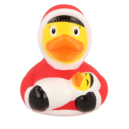 Eskimo with Baby Rubber Duck