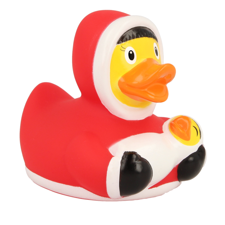 Eskimo with Baby Rubber Duck