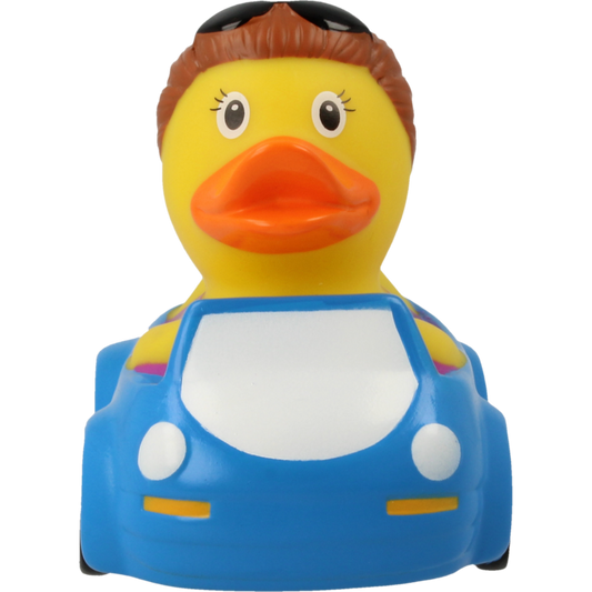 Female Car Driver Rubber Duck