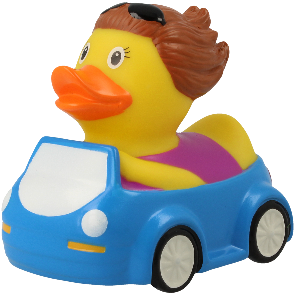 Female Car Driver Rubber Duck