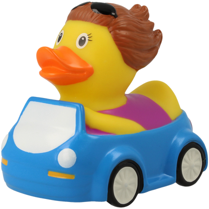 Female Car Driver Rubber Duck