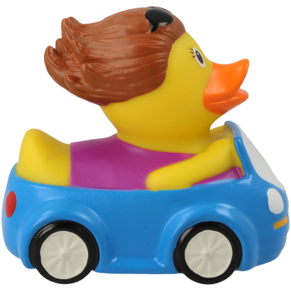 Female Car Driver Rubber Duck