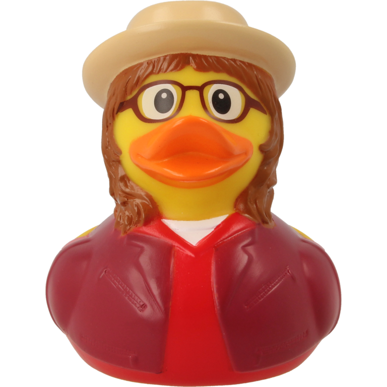 Hipster Female Rubber Duck