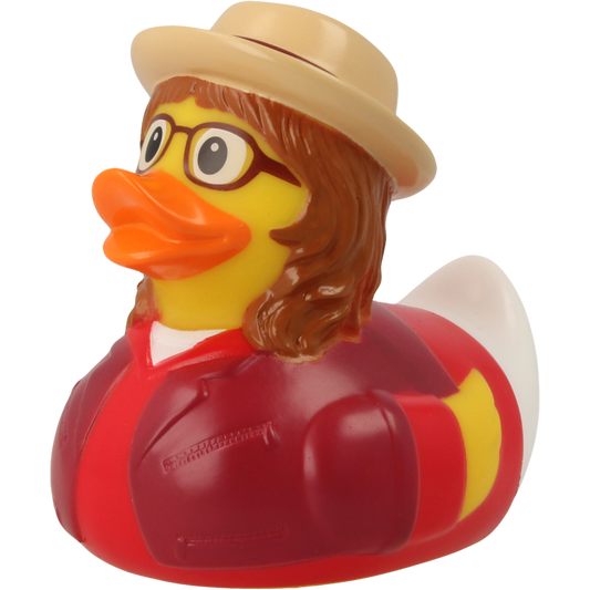 Hipster Female Rubber Duck