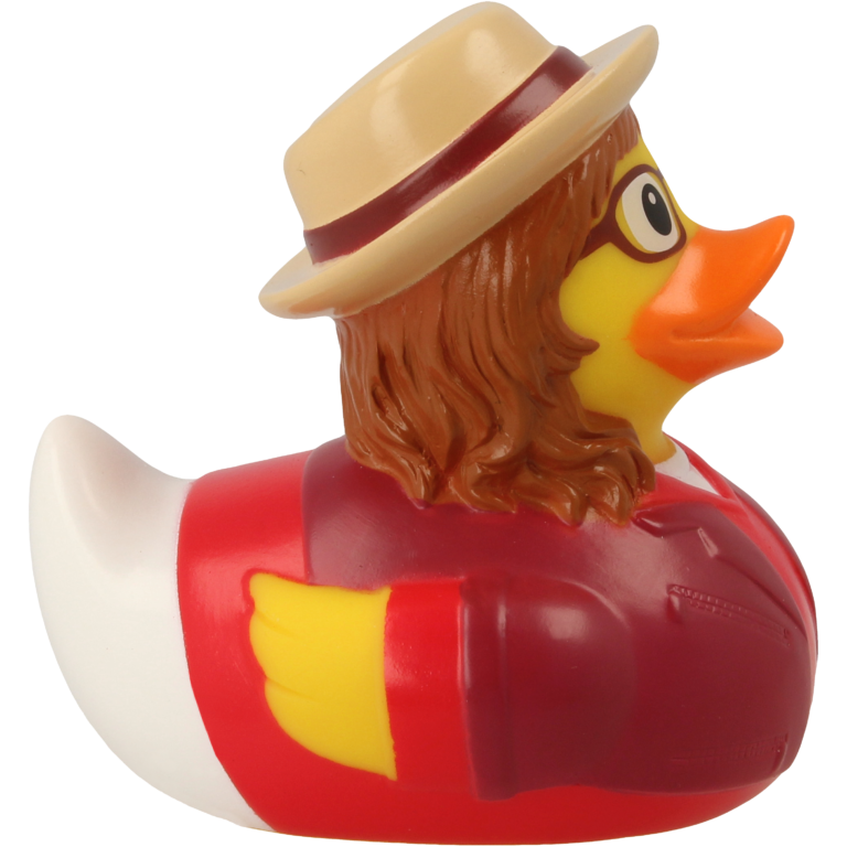 Hipster Female Rubber Duck