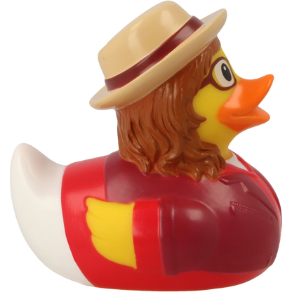 Hipster Female Rubber Duck