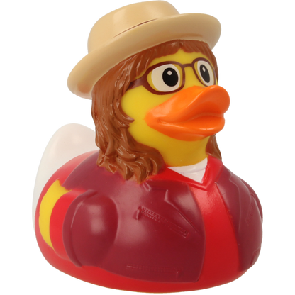Hipster Female Rubber Duck