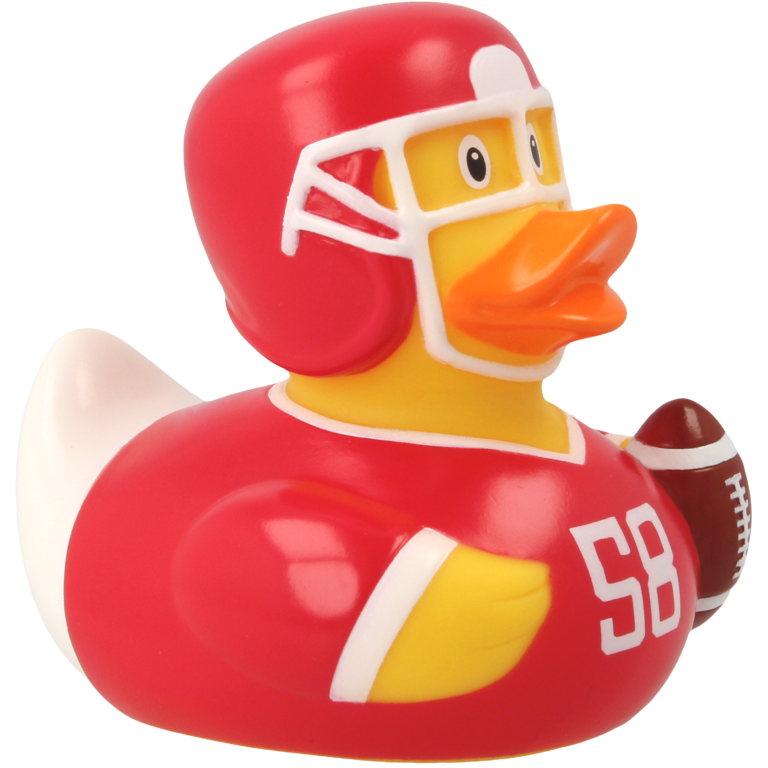 American Football Rubber Duck