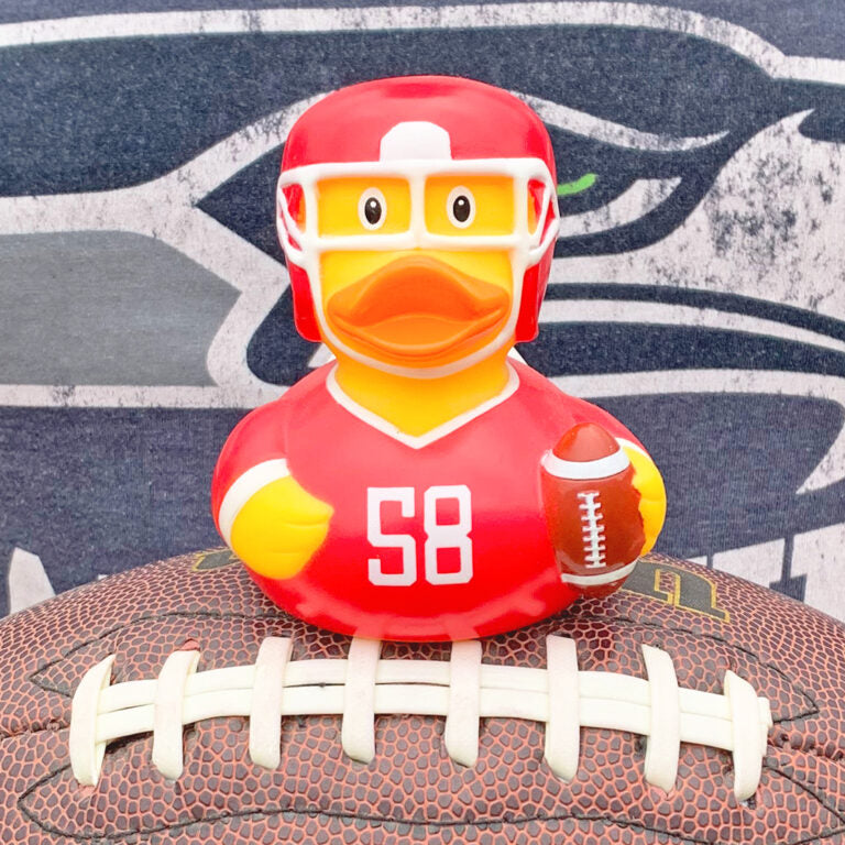 American Football Rubber Duck