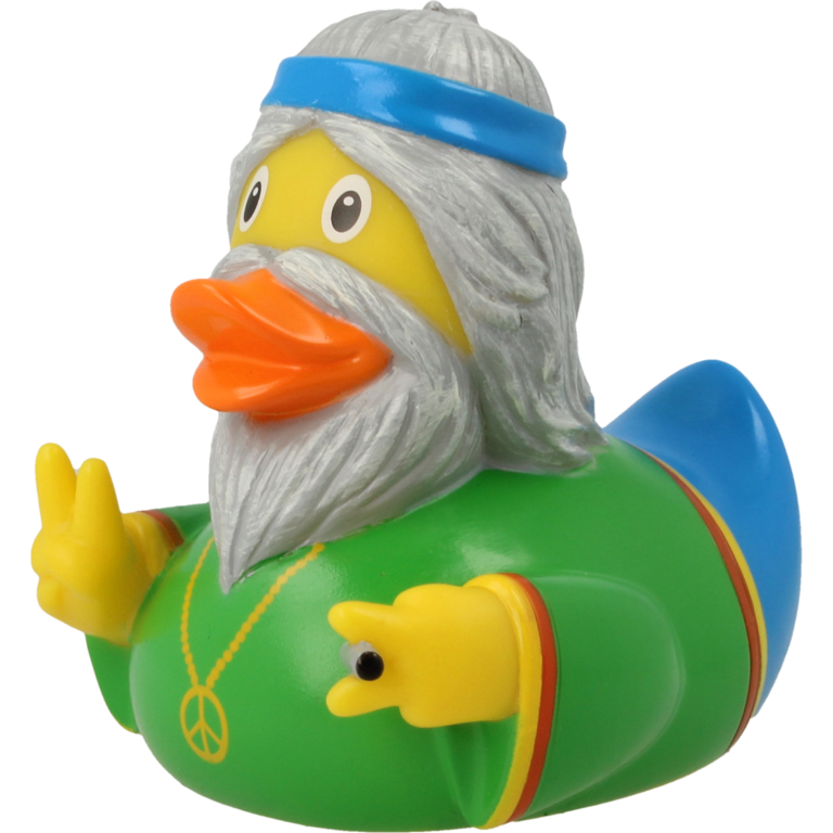 Hippie Rubber Duck