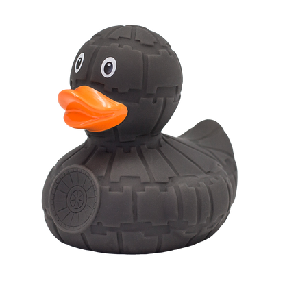 Grey Star Rubber Duck