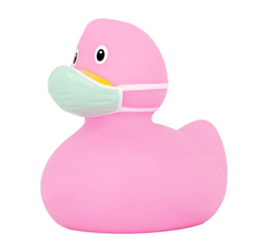 Corona Pink Rubber Duck
