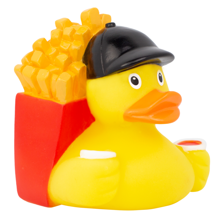 French Fries Rubber Duck
