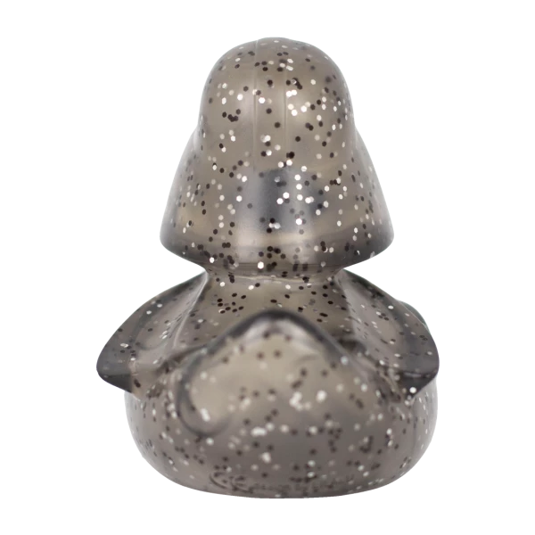 Glitter Black Star Rubber Duck