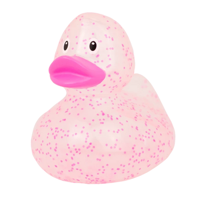 Pink Confetti Rubber Duck