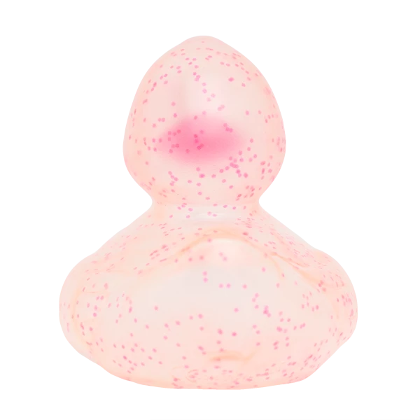 Pink Confetti Rubber Duck