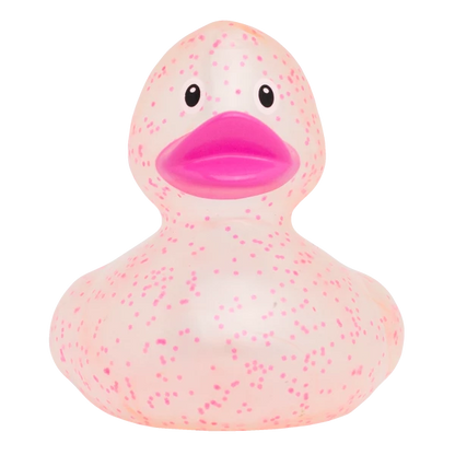 Pink Confetti Rubber Duck