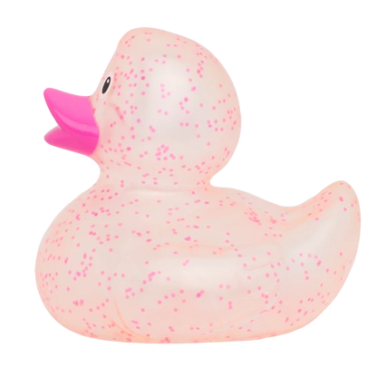 Pink Confetti Rubber Duck