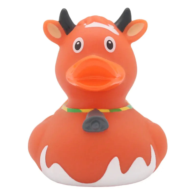 Brown Cow Rubber Duck
