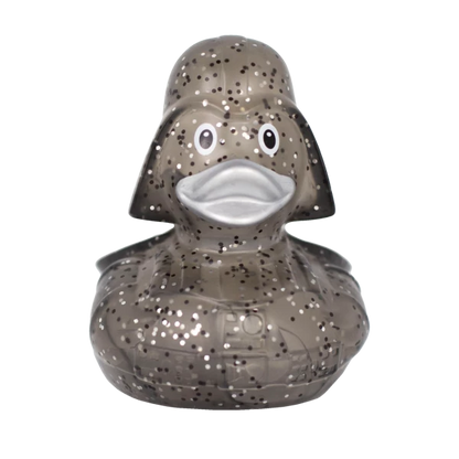 Glitter Black Star Rubber Duck
