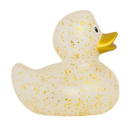 Gold Glitter Rubber Duck