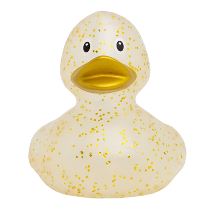 Gold Glitter Rubber Duck