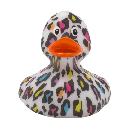 Leopard Rubber Duck