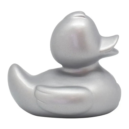 My Heart Silver Rubber Duck
