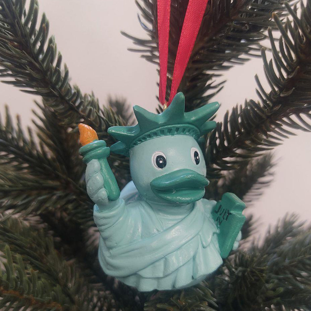 Statue of Liberty Duck'oration – Christmas Tree Decoration
