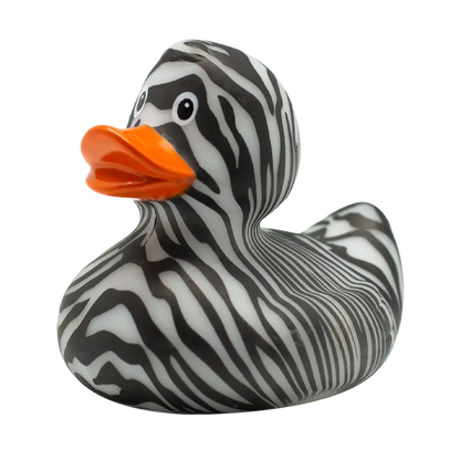 Zebra Rubber Duck